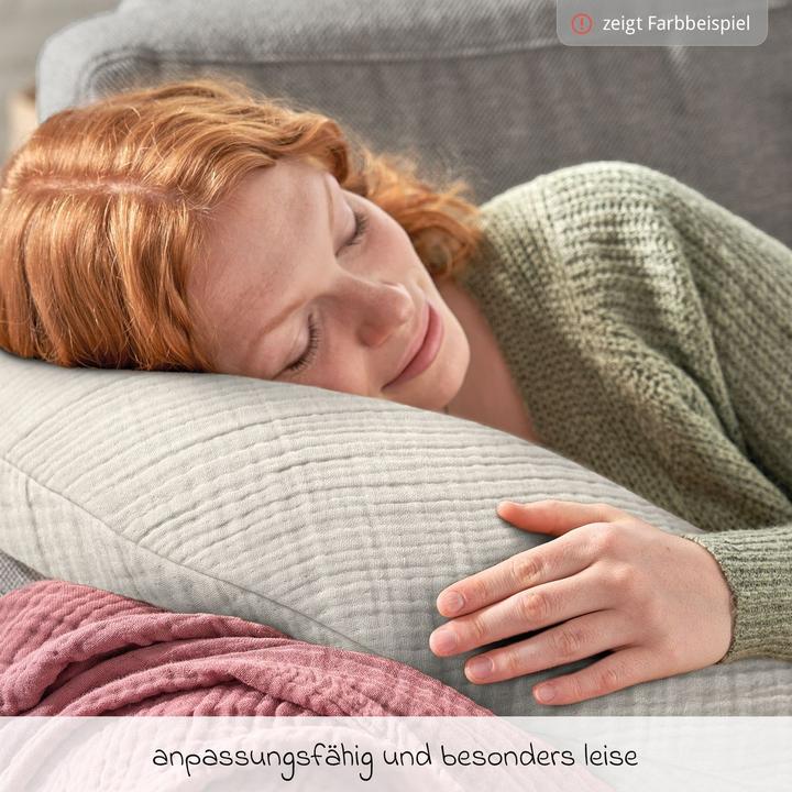 Produktbild Theraline Stillkissen Stillkissen Der Musselinmond - mit feiner (27 x 140 cm)