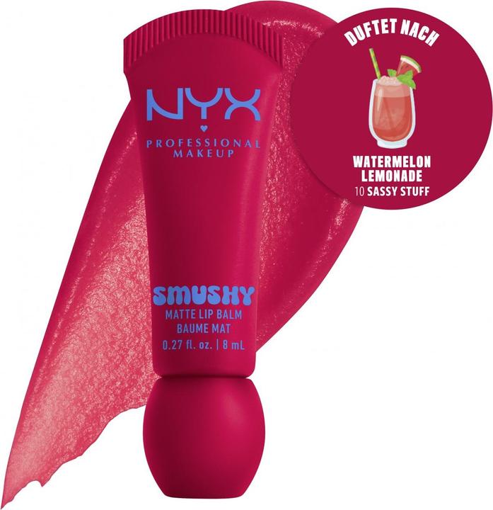Actual product image NYX Professional Make-Up Nyx Smushy Matte (Lip balm, 8 ml)