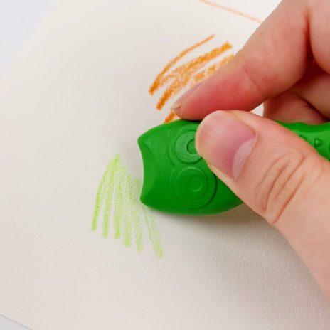 Image du produit Magni Crayons de cire pour figurines Hibou (Multicolore, 12 x)