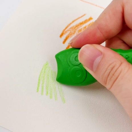 Actual product image Magni Figure wax crayons owl (Multicoloured, 12 x)