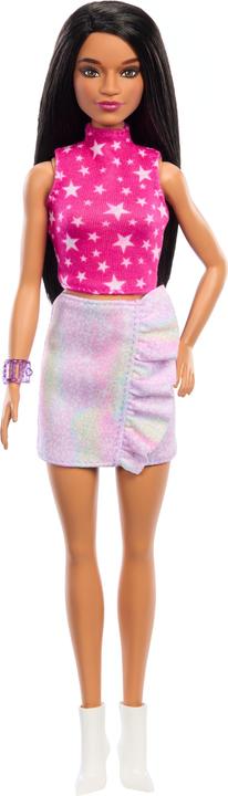 Image du produit Barbie Poupée Fashionistas Rock rose et métallique