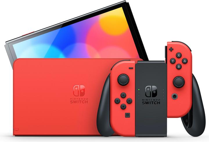 Produktbild Nintendo Switch (OLED-Modell) - Mario Red Edition