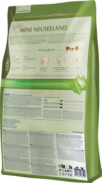 Image du produit Happy Dog Supreme Mini Nouvelle-Zélande (Adulte, 1 pcs, 4000 g)