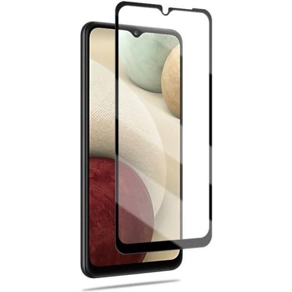 Mocolo 3D Full Screen Schutzglas Displayschutz (1 Stück, Samsung Galaxy A12), Smartphone Schutzfolie, Transparent