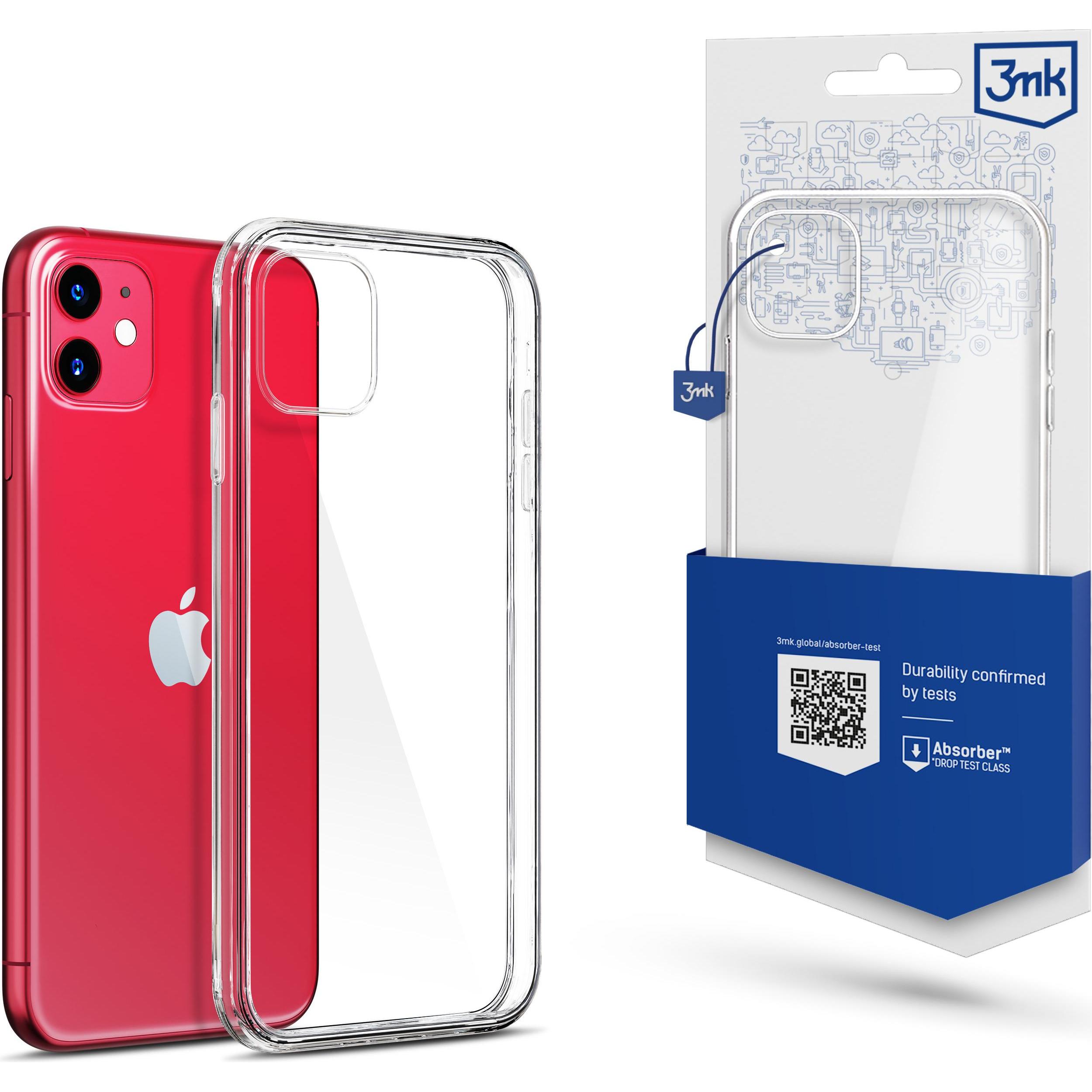 3MK Clear Case (Apple iPhone 11), Smartphone Hülle, Transparent