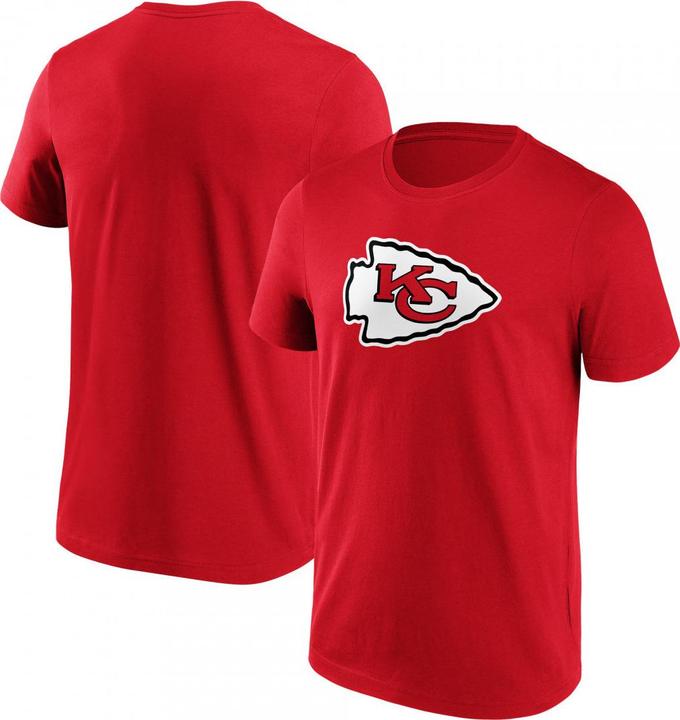 Immagine prodotto Fanatics Maglietta grafica con logo primario dei Kansas City Chiefs - Taglia L (L)