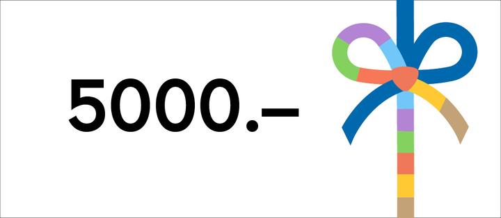 Actual product image Digital voucher for CHF 5000.–