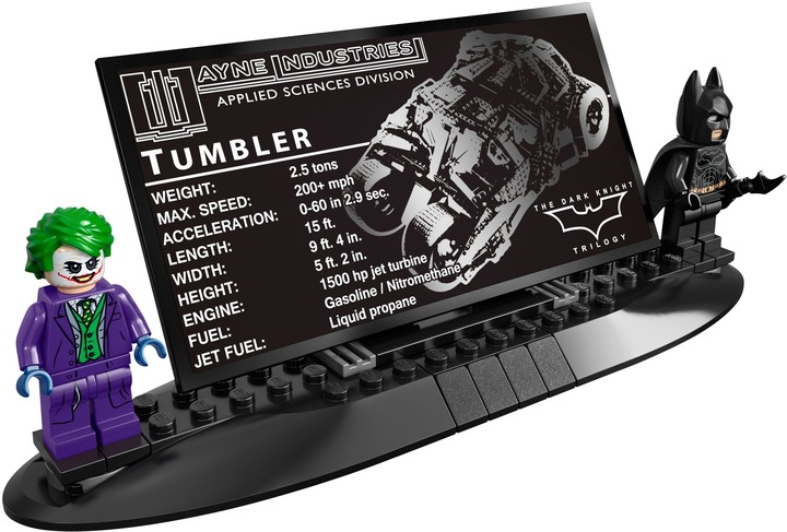 Actual product image LEGO DC Comics Super Heroes The Tumbler (76023, LEGO DC, LEGO Rare Sets)