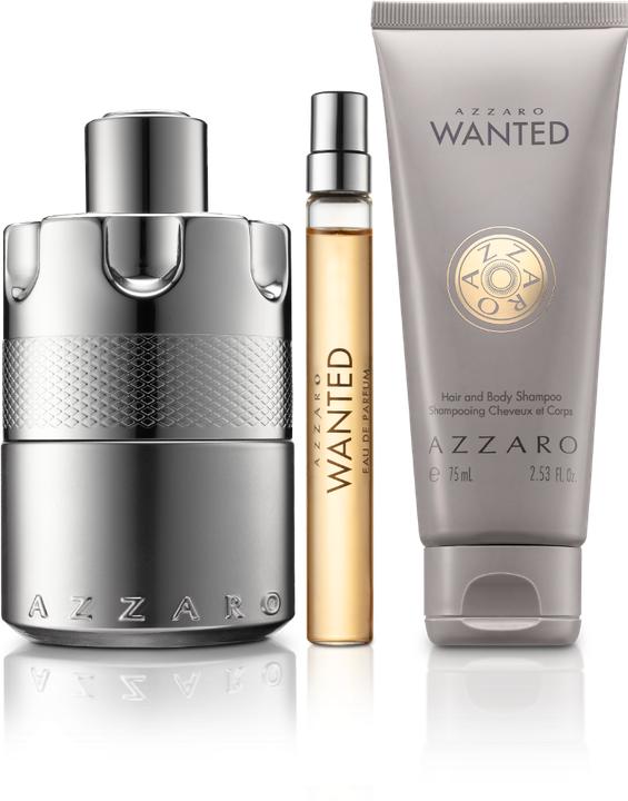 Immagine prodotto Azzaro Set Wanted Eau de Parfum 100ml + Eau de Parfum 10ml + Gel doccia (Set profumo)