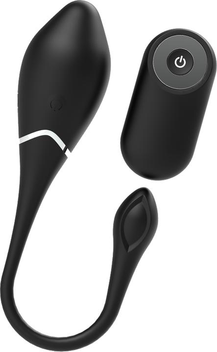 Actual product image Black&Silver Jenell Rechargeable Vibrating Egg