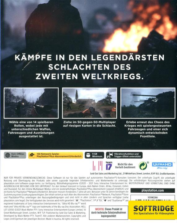 Produktbild Sold Out Hell Let Loose (PS5, DE)