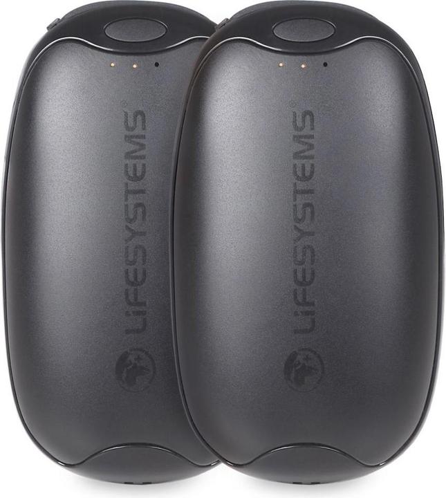 Productafbeelding Lifesystems Oplaadbare Dual Palm Handwarmer, USB & USB C poorten