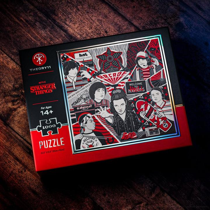 Produktbild Theory11 Stranger Things Multi-Dimensionales Puzzle (1000 Teile) (1000 Teile)