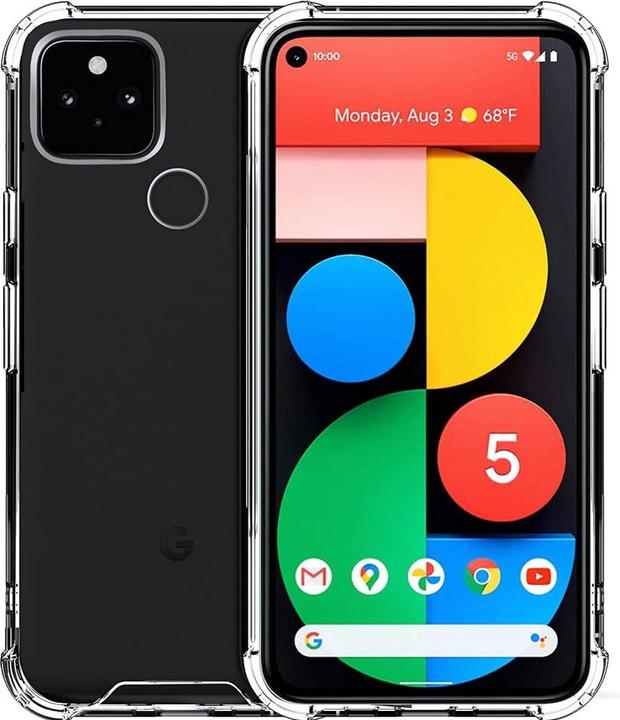 Image du produit Screenguard Google Pixel 5 Cover Crystal Soft Airbag Bumper (Google Pixel 5)