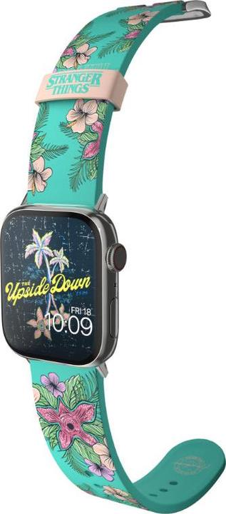 Image du produit Moby Fox Stranger Things - Apple Watch Armband 38/40/41/42/44/45/49 mm (Demogorgon Paradise) (Silicone)