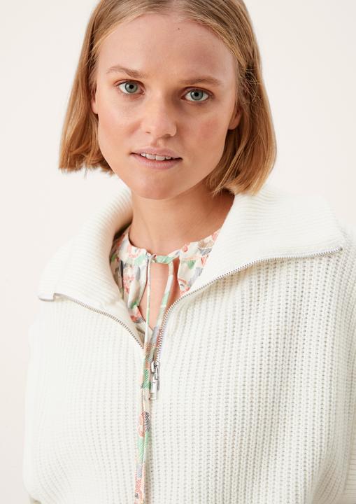 Produktbild s.Oliver Strickpullunder Slipover im Troyer-Look (S)