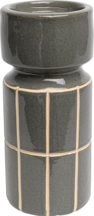 Immagine prodotto Kare Design Kerzenständer Bliss Tile Grau 25cm