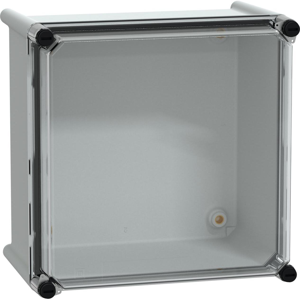 Thumbnail - Schneider Electric Enclosure w/ Clear Cover 270x270x180mm (Gehäuse), Elektronikzubehör + Gehäuse, Transparent