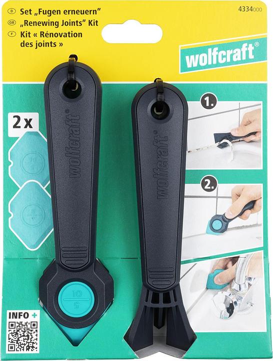 Produktbild wolfcraft Fugen Set (15 cm)