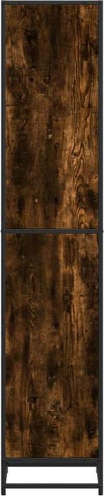 Actual product image vidaXL Bookcase Shelf Standing shelf Office shelf Storage shelf Smoked oak