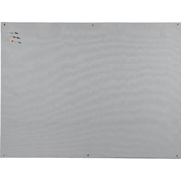 Bi-Office, Pinnwand, Pinnwand SA0302397 feuerhemmend rahmenlos 90x60cm gr (Pinnwand, 90 x 60 cm)