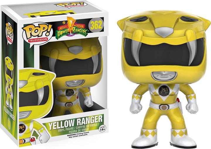Funko Power Rangers : Yellow Ranger Pop!