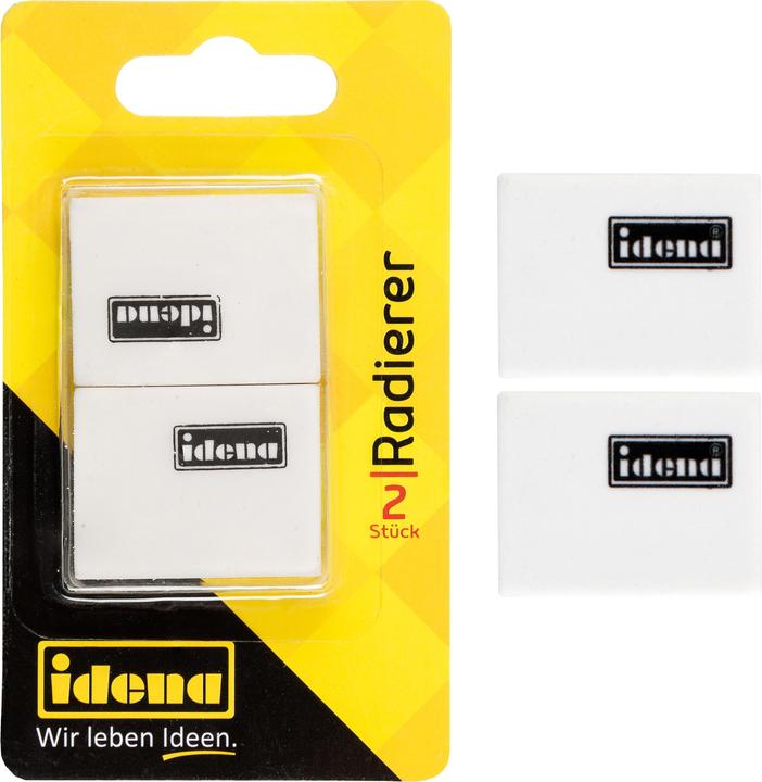 Actual product image Idena Eraser white 2s