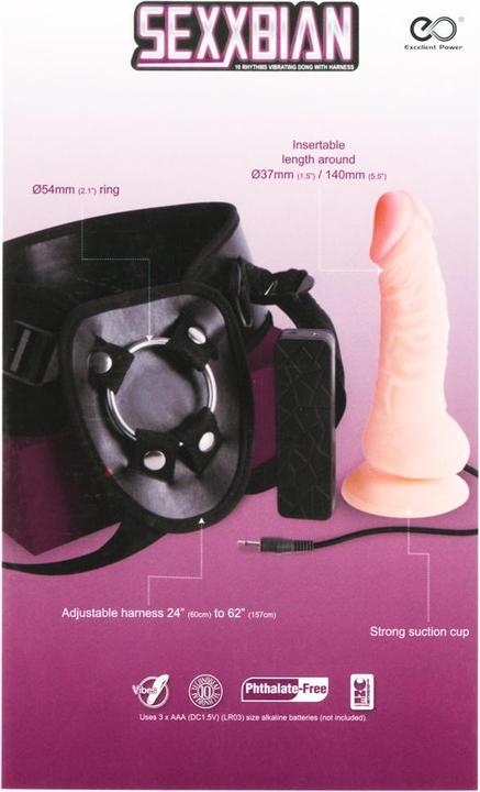 Immagine prodotto Excellent Power SEXXBIAN Vibratore strap-on