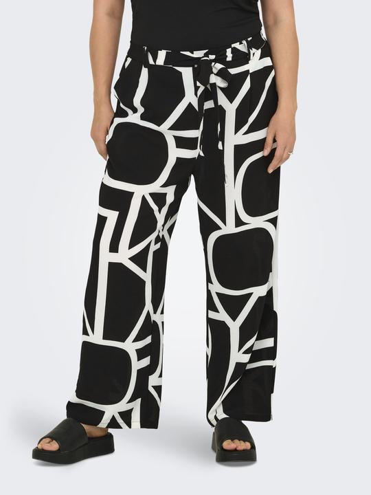 Image du produit Only CARLUX Normal geschnitten Knöchel Palazzohose Palazzohose (48)