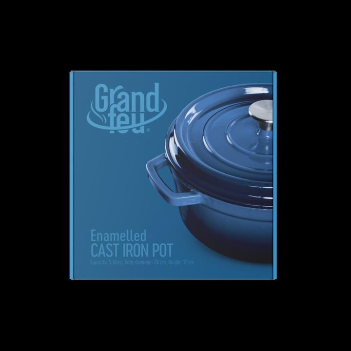 Produktbild Casserole Topf (26 cm, Bräter + Schmortopf, Gusseisen)