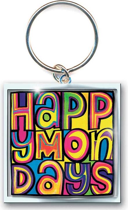 Image du produit Happy Mondays Dayglo Logo Schlüsselanhänger