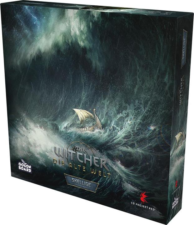 Actual product image Go on Board The Witcher: The Ancient World - Skellige, board game, for 1-5 players, ages 14 and up (German)
