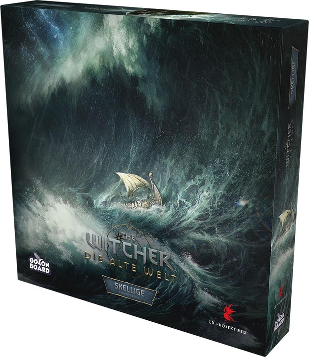 Immagine prodotto Go on Board The Witcher: Il Mondo Antico - Skellige, gioco da tavolo, per 1-5 giocatori, dai 14 anni in su (Tedesco)