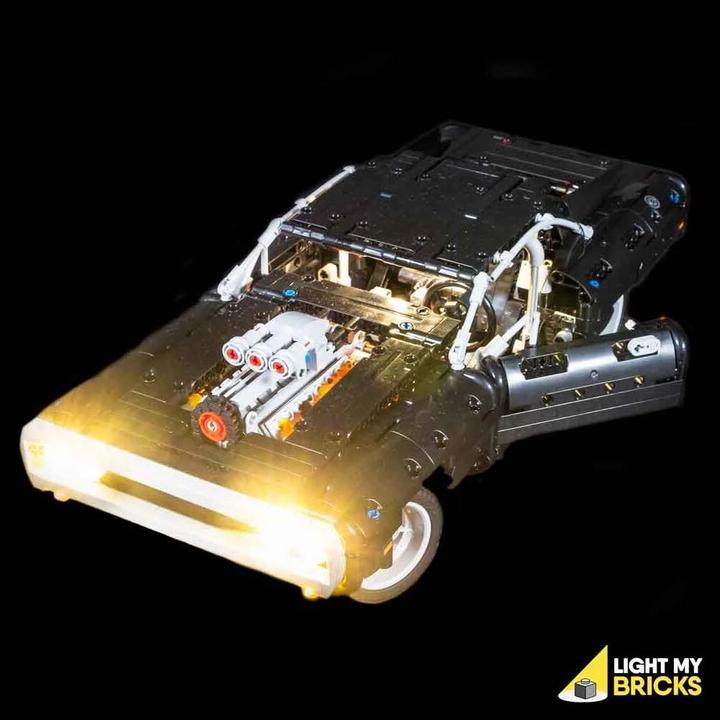 Actual product image Light my bricks LED Light Set for LEGO Dom's Dodge Charger