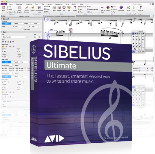 Actual product image Avid Sibelius Ultimate Perpetual License with PhotoScore & NotateMe Ultimate (Download) (unlimited)