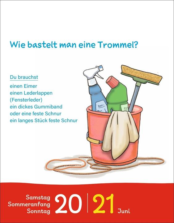 Actual product image Harenberg Kalender für clevere Kids Tagesabreisskalender 2026