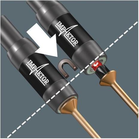 Actual product image Wera Bit-Check 10 TX Impaktor 1 (T40, T25, T20, T30)