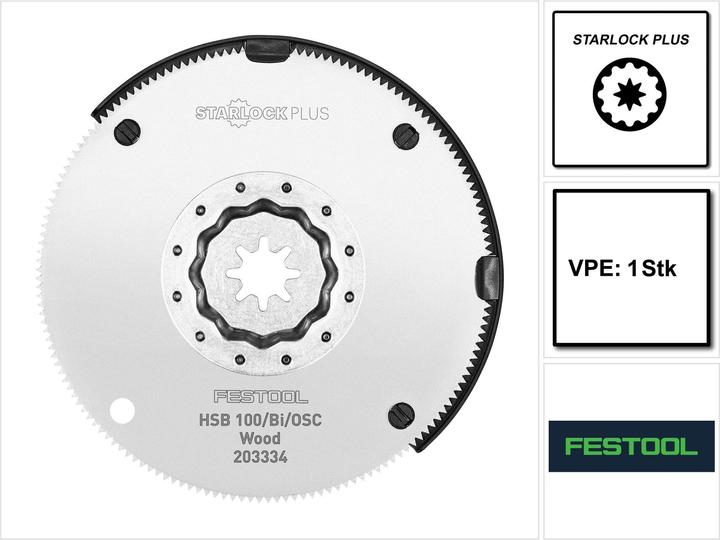 Produktbild Festool Holz-Sägeblatt HSB 100/Bi/OSC