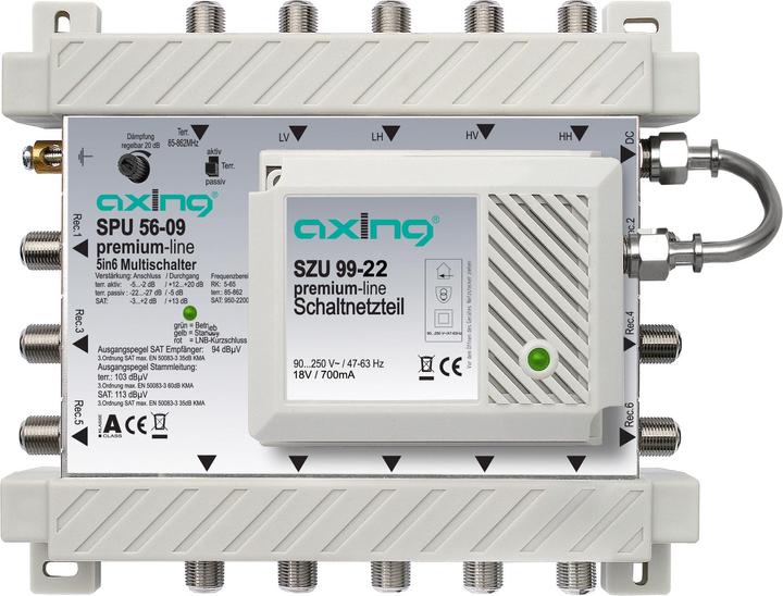 Immagine prodotto Axing Multiswitch SPU 56-09 (Multiinterruttori)