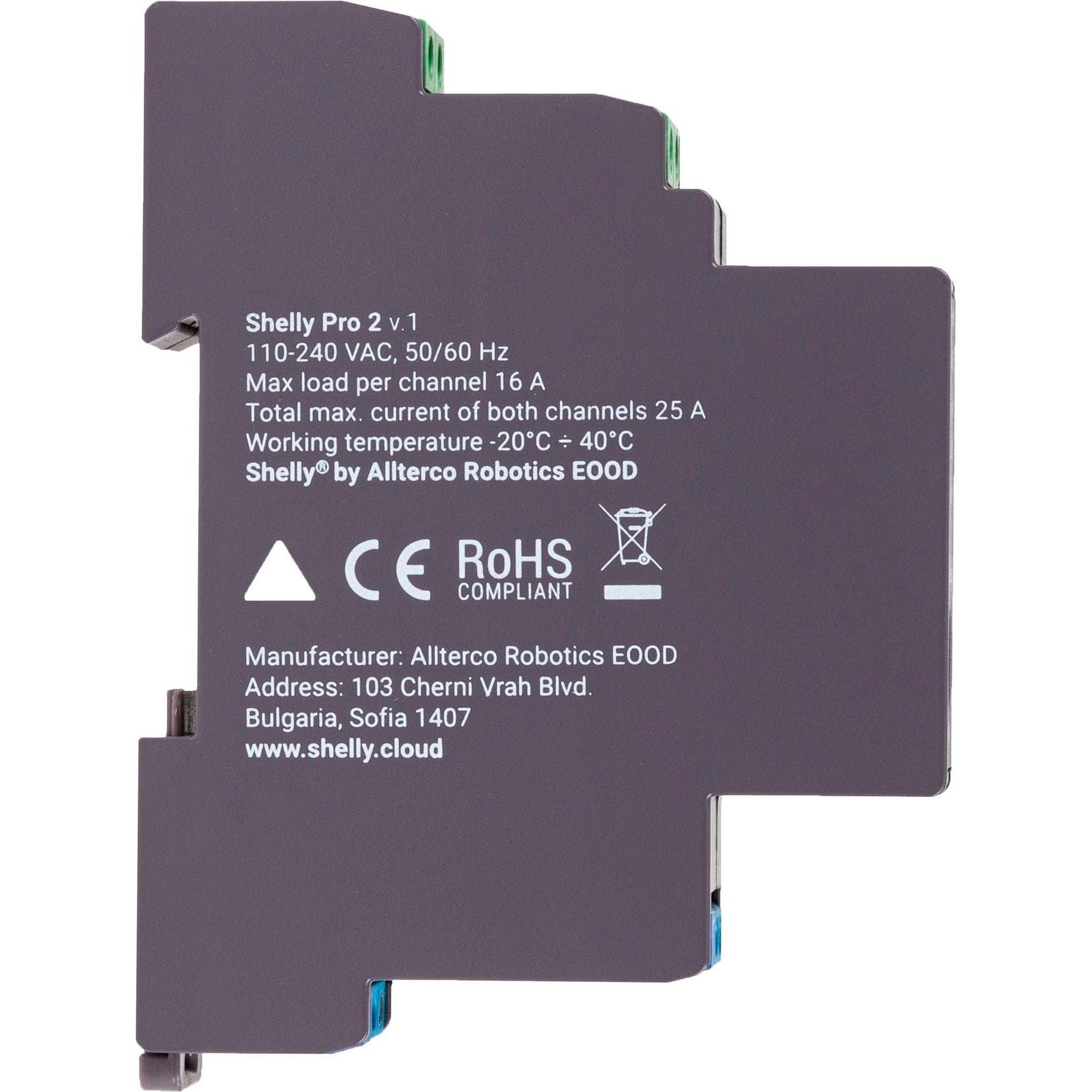 Thumbnail - Shelly, Aktor, Pro 2 (Schaltaktor)