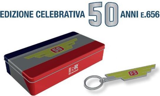 Image du produit Rivarossi FS E-Lok E.656 023 50 Jahre Jubiläum Erste Auslieferung 1975 Ep IV DCS (Piste H0)