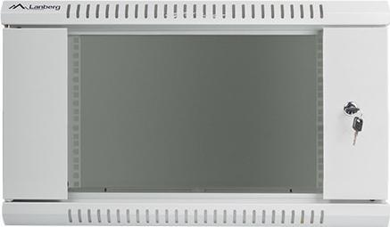 Actual product image Lanberg Wall rack 19 " 6U 600x600mm gray (6 RU, 19 inch rack)
