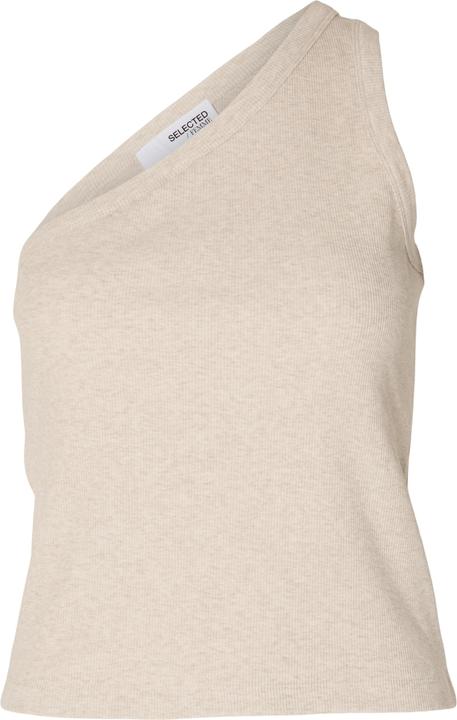 Actual product image Selected Femme Sleeveless one-shoulder top (XL)