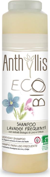 Produktbild Anthyllis Haarshampoo mit Flachsextrakt und Brennnessel für den täglichen Gebrauch von Eco 250 ml - (250 ml, Flüssiges Shampoo)