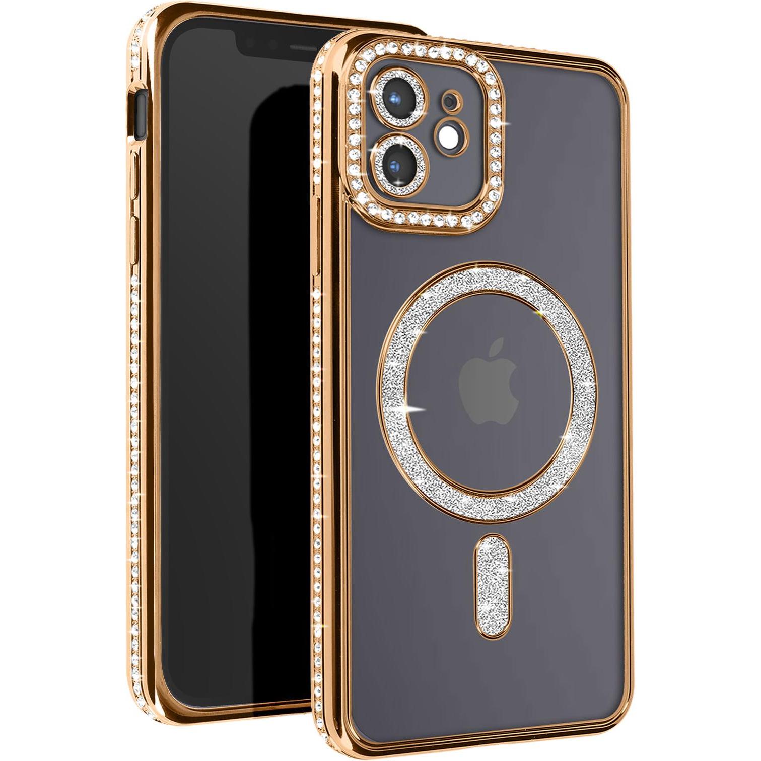 Avizar Glamor Guard Case (Apple iPhone 12), Smartphone Hülle, Gelb
