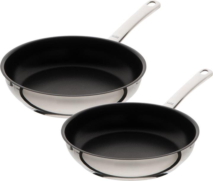 Produktbild Silit CALABRIA PFANNEN-SET 24 28 (28 cm, Pfannenset + Topfset, Edelstahl)