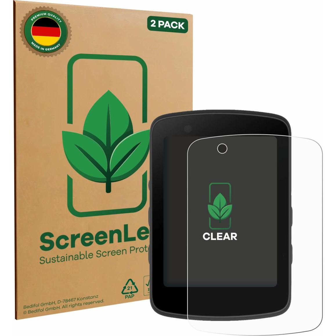 ScreenLeaf Pellicola protettiva, Proteggi Schermo Sostenibili, Clear, Antigraffio, Pellicola protettiva