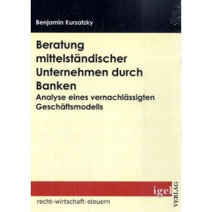 Beratung mittelständischer Unternehmen durch Banken, Fachbücher