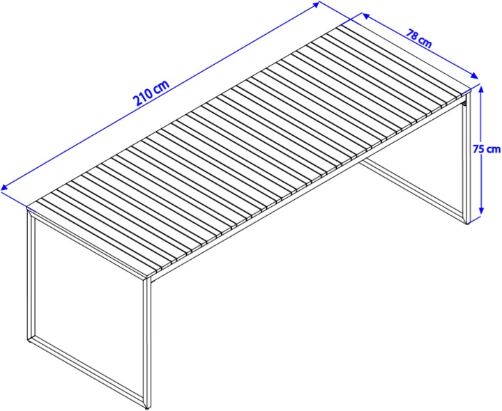 Immagine prodotto Giardimo Davao (210 cm)