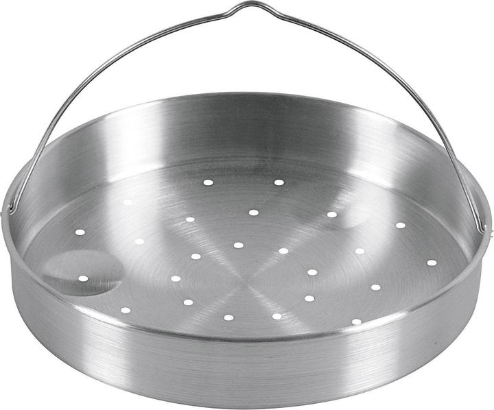 Productafbeelding Silit Snelkookpan inzet steamer geperforeerd voor 22cm Sicomatic roestvrij staal (20.50 cm, Metaal)